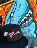 For All To Envy "Peace. Love. Pleasure." Strapback Hat