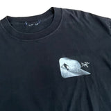 Vintage Arcteryx snowboarder T-shirt