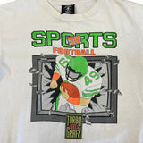 Vintage TV Sports Football Turbo Grafx 16 T-shirt