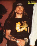 Vintage Eat the Worm T-shirt (Seen on Axl Rose)