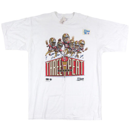 Vintage San Francisco 49ers 1990 Caricature T-shirt