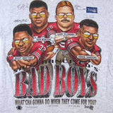 Vintage SF 49ers Bad Boys Caricature T-shirt NWT