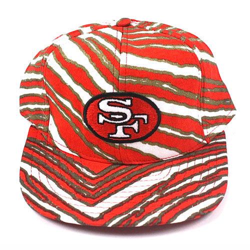 Vintage San Francisco 49ers Zubaz snapback hat NWT