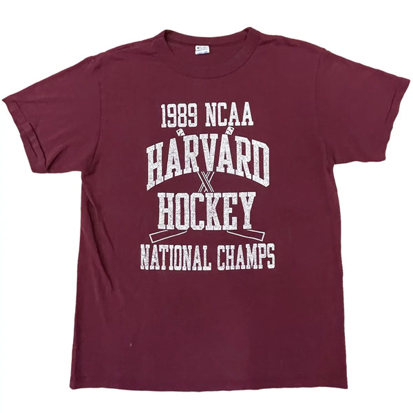 Vintage Harvard Hockey 1989 T-shirt