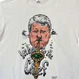 Vintage Bill Clinton Inhale to the Chief T-shirt