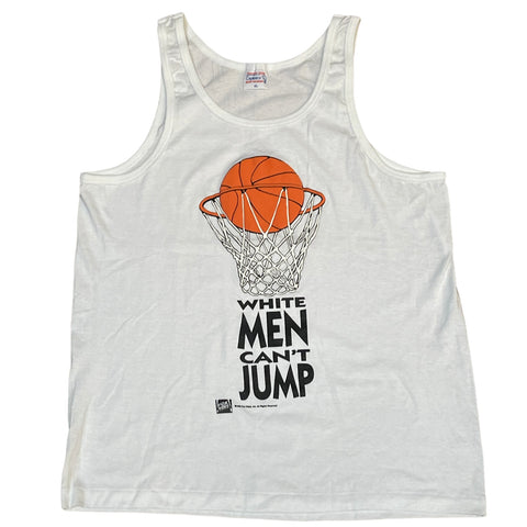 Vintage White Men Can’t Jump Tank Top