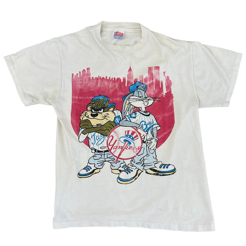 Vintage Taz & Bugs Yankees T-shirt