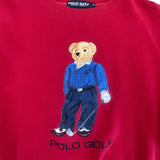Vintage Polo Golf Bear Sweatshirt