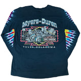 Vintage Harley Davidson Tie Dye Long Sleeve T-shirt