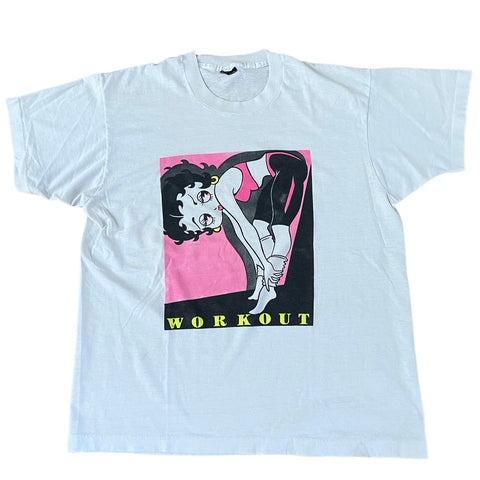 Vintage Betty Boop Workout T-shirt