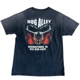 Vintage Hog Alley Motorcycles Pocket T-shirt