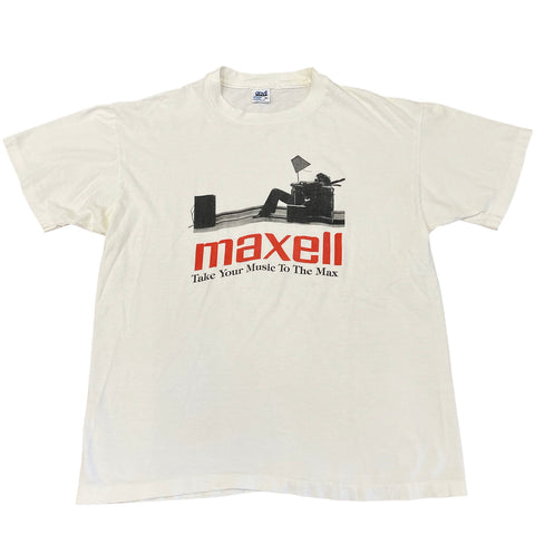 Vintage Maxell “Blown Away Guy” T-shirt