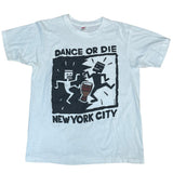 Vintage Dance or Die New York Pop Art T-shirt