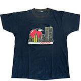 Vintage New York Big Apple Twin Towers T-shirt