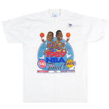 Vintage Pistons vs Lakers 1989 NBA Finals Caricature T-shirt