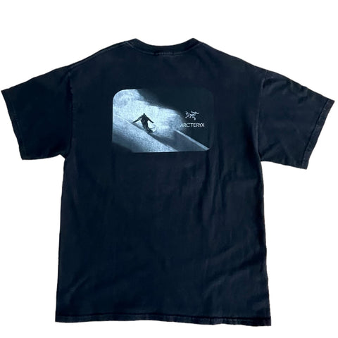 Vintage Arcteryx snowboarder T-shirt