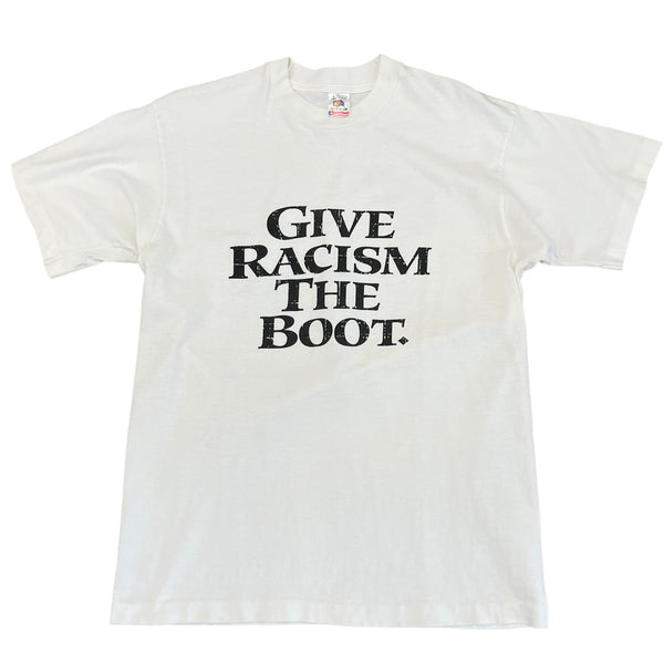Vintage Timberland Give Racism the Boot T-shirt