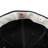 Vintage LA Raiders New Era Fitted Hat (Grey Underbrim)