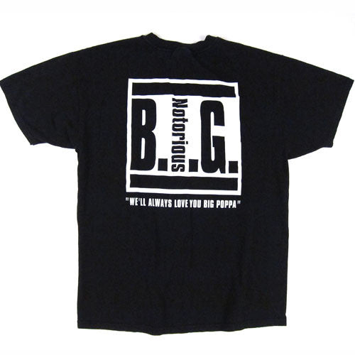 Vintage Notorious B.I.G. We'll Always Love Big Poppa TShirt Bad Boy
