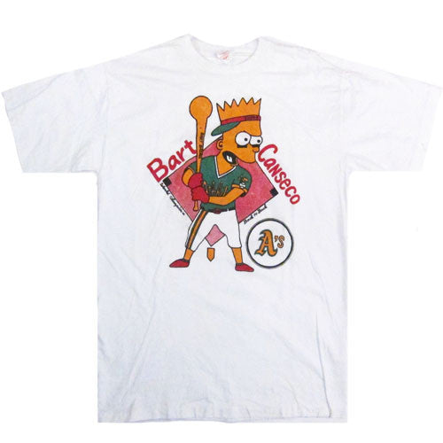 Vintage Bootleg Bart Canseco Athletics T-shirt