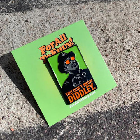 For All To Envy "Bo Diddley" Lapel Pin