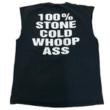 Vintage Stone Cold Whoop Ass Cut-off T-Shirt