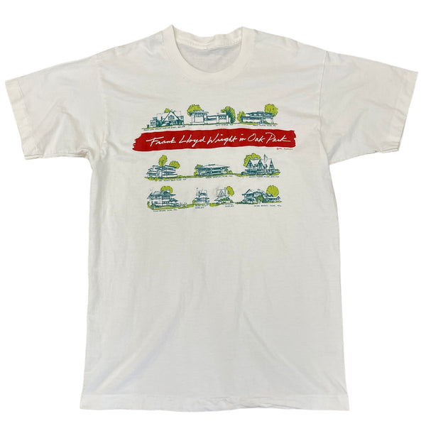 Vintage Frank Lloyd Wright Oak Park T-shirt