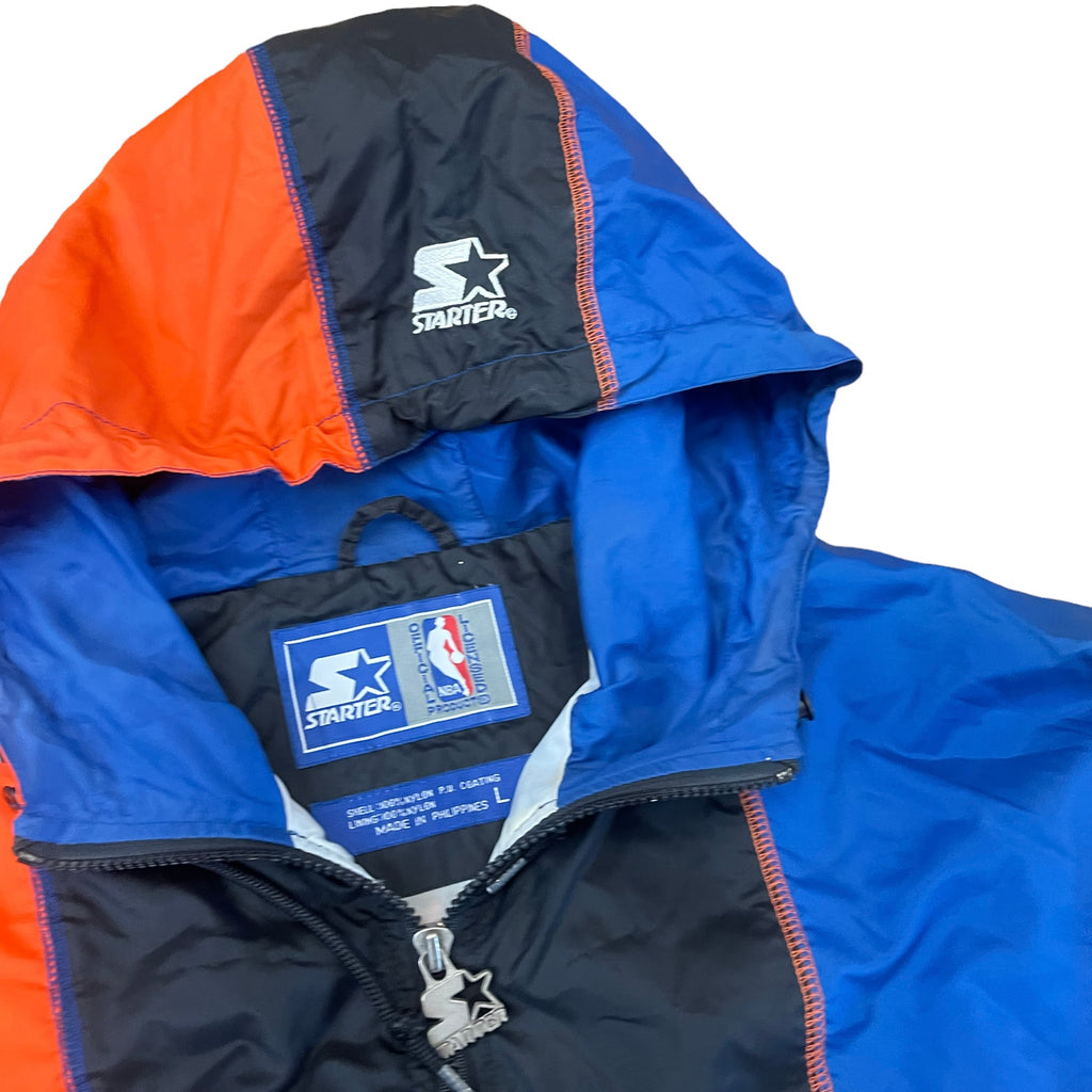 Knicks starter sales pullover jacket