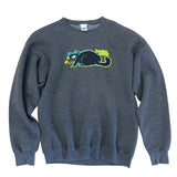 Vintage Birdhouse Tony Hawk Evil Cat Crewneck