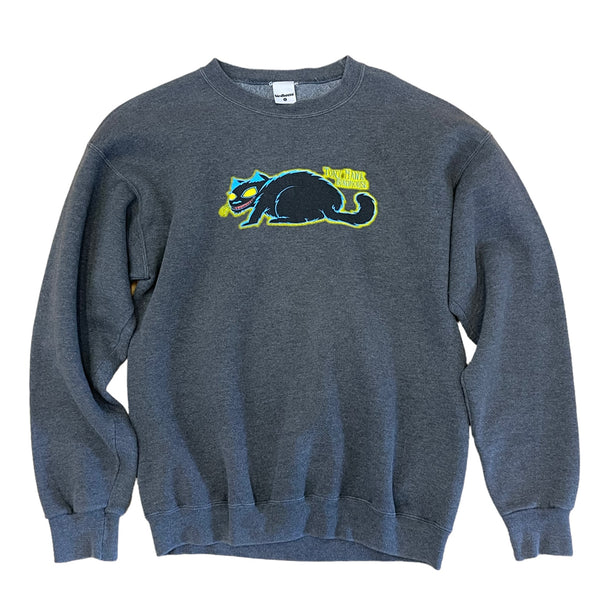 Vintage Birdhouse Tony Hawk Evil Cat Crewneck