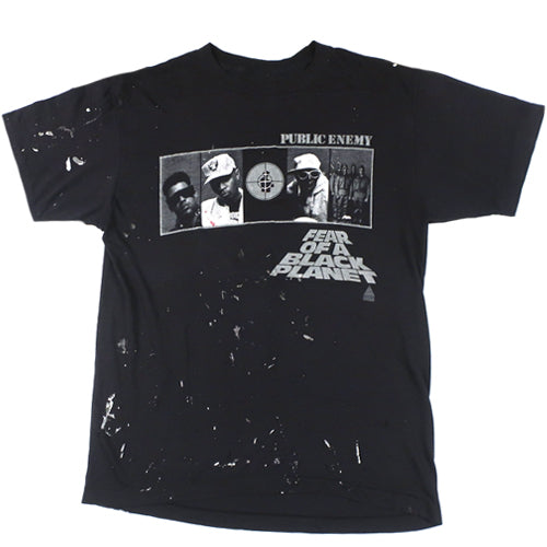 Vintage Public Enemy Fear of a Black Planet T-Shirt 1990 Hip Hop Rap T ...