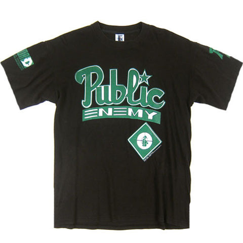 Vintage Public Enemy World Organized Rappers Deejays T-shirt