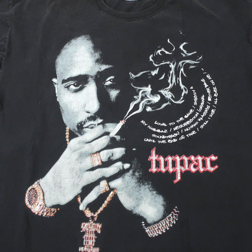 Two Pack Singer Vintage 2Pac Tupac Shakur T-Shirt 90s T-Shirt Rap Hip Hop – For All To Envy