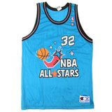 Vintage Shaquille O'neal Shaq 1996 All Star Champion Jersey
