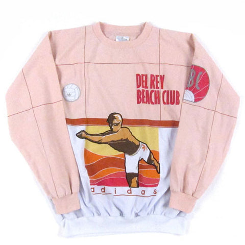 Vintage Adidas Del Rey Beach Club Pullover