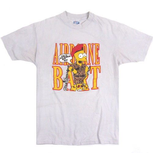 Vintage Bootleg Airbone Bart Simpson T-shirt