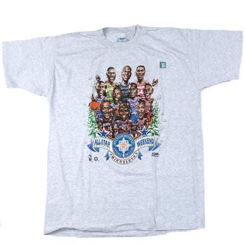 Vintage 1994 NBA All Star Caricature T-Shirt