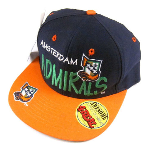 Vintage Amsterdam Admirals Snapback Hat NWT