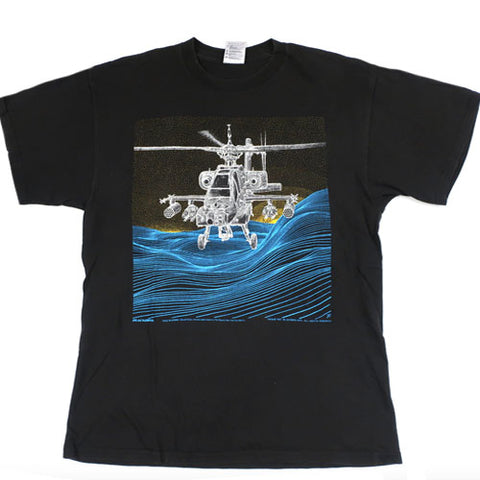 Vintage Apache AH64 Helicopter T-shirt