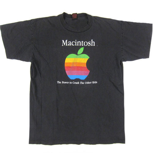 Vintage Macintosh Apple The Power To Crush Other Kids T-Shirt