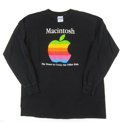 Vintage Macintosh Apple The Power To Crush Other Kids T-Shirt