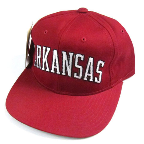 Vintage Arkansas Razorbacks Starter Snapback Hat NWT