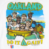 Vintage Oakland Athletics A's Caricature T-shirt