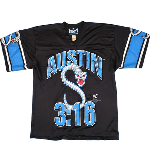 Vintage Stone Cold Austin 3:16 Rattlesnake Jersey