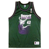 Vintage Vin Baker Milwaukee Bucks Champion Jersey