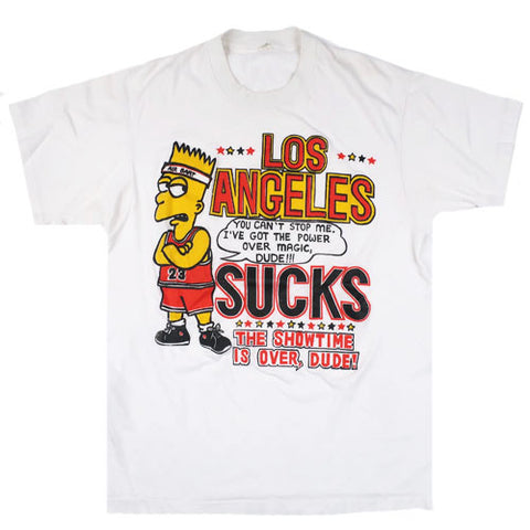 Vintage Bootleg Air Bart Chicago Bulls T-shirt