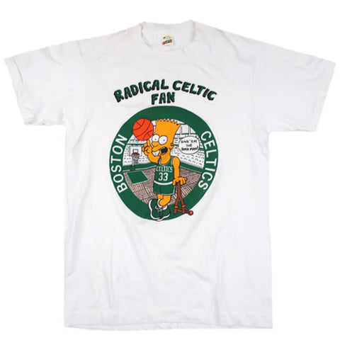 Vintage Bootleg Bart Radical Celtic Fan T-shirt