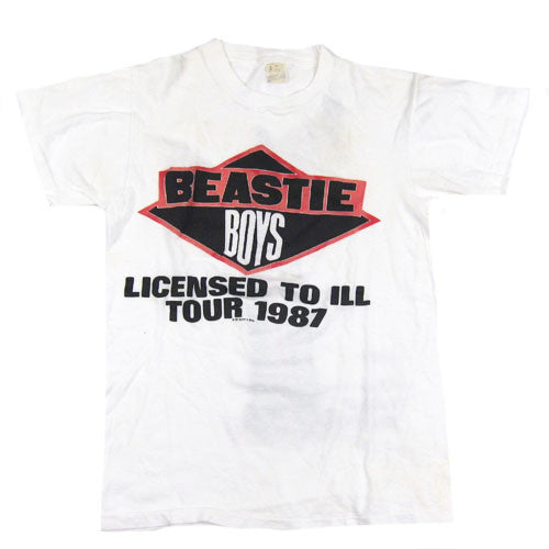 Vintage Beastie Boys Licensed To Ill Tour T-Shirt
