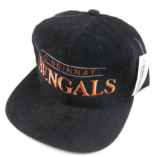 Vintage Cincinnati Bengals Starter Corduroy Snapback NWT