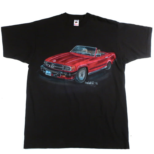 Vintage 90's Mercedes Benz T-Shirt AMG Embroided MCLaren D2